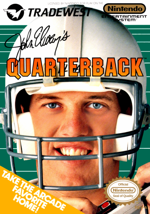 John Elway's Quarterback (USA) box art